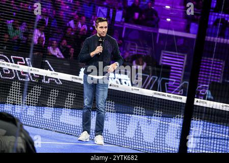 Milan, Italie. 07 décembre 2024. Fernando Belasteguin pendant le premier Padel Milano P1, Padel match à Milan, Italie, 07 décembre 2024 crédit : Agence photo indépendante/Alamy Live News Banque D'Images