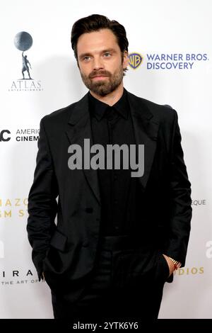 Beverly Hills, États-Unis. 06th Dec, 2024. LOS ANGELES - DEC 6 : Sebastian Stan à la 38e cérémonie des American Cinematheque Awards au Beverly Hilton Hotel le 6 décembre 2024 à Beverly Hills, CA crédit : Kathy Hutchins/Alamy Live News Banque D'Images