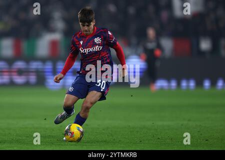 Turin, Italie. 07 décembre 2024. b30 de b30#2 en action lors du match de Serie A entre Juventus FC et Bologna FC au stade Allianz le 7 décembre 2024 à Turin, Italie . Crédit : Marco Canoniero/Alamy Live News Banque D'Images