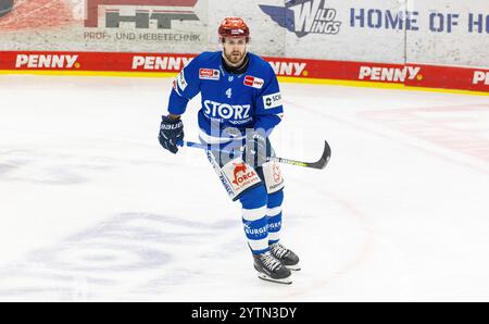 Kloten, Suisse, 24 septembre 2024 : #4 Jordan Murray, défenseur Schwenninger Wild Wings. (Photo Andreas Haas/dieBildmanufaktur) Banque D'Images