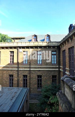 Ancienne résidence familiale Maeda (construite en 1929 et appartenant au gouvernement) dans le parc Komaba, Tokyo, Japon Banque D'Images