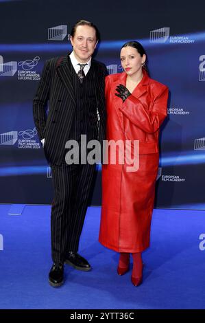 Timo Jacobs und Marie Scherzer BEI der Verleihung des 37. Europäischen Filmpreises 2024 im Kultur- und Kongresszentrum Luzern. Luzern, 07.12.2024 Banque D'Images