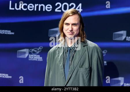 Lars Eidinger BEI der Verleihung des 37. Europäischen Filmpreises 2024 im Kultur- und Kongresszentrum Luzern. Luzern, 07.12.2024 Banque D'Images