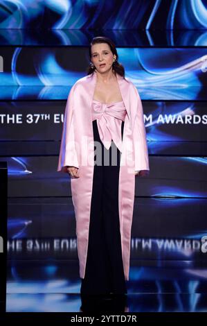 Juliette Binoche BEI der Verleihung des 37. Europäischen Filmpreises 2024 im Kultur- und Kongresszentrum Luzern. Lucerne, 07.12.2024 *** Juliette Binoche lors de la présentation 37 des European film Awards 2024 au Lucerne culture and Convention Center Lucerne, 07 12 2024 Foto:xs.xGabschx/xFuturexImagex efa 4320 Banque D'Images