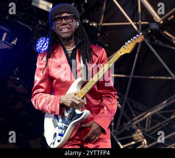 nile rodgers Preforming au TK Maxx présente Southampton Summer sessions Banque D'Images