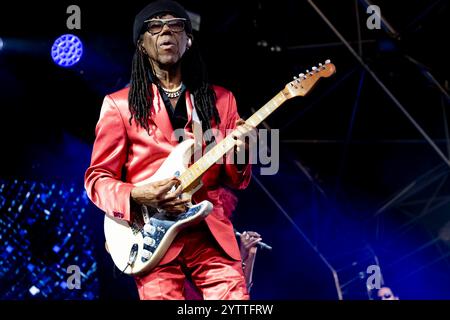 nile rodgers Preforming au TK Maxx présente Southampton Summer sessions Banque D'Images