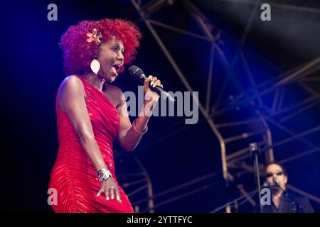 nile rodgers Preforming au TK Maxx présente Southampton Summer sessions Banque D'Images