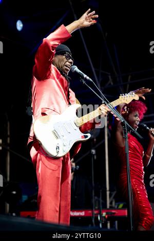 nile rodgers Preforming au TK Maxx présente Southampton Summer sessions Banque D'Images