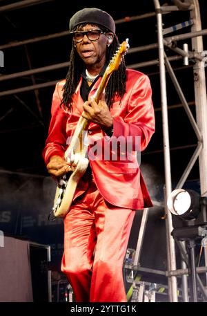 nile rodgers Preforming au TK Maxx présente Southampton Summer sessions Banque D'Images