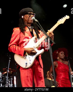 nile rodgers Preforming au TK Maxx présente Southampton Summer sessions Banque D'Images