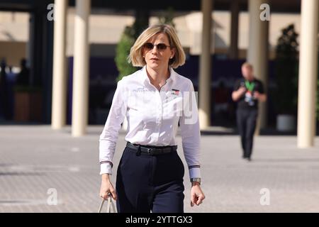 Susie Wolff (F1 Academy Managing Director), SONT, formel 1 Weltmeisterschaft, Abu Dhabi Grand Prix, circuit Yas Marina, 08.12.2024 Foto : Eibner-Pressefoto/Annika Graf Banque D'Images