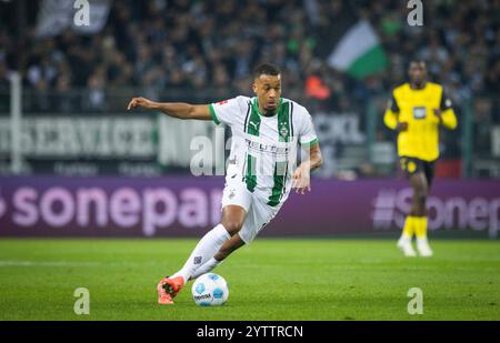 Mönchengladbach, Allemagne. 07 décembre 2024. Alassane Plea (BMG) Borussia Mönchengladbach - Borussia Dortmund 07.12.2024 Copyright (nur für journaliste Banque D'Images