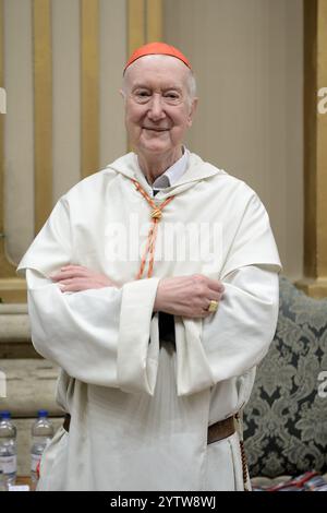 7 décembre 2024 Palais apostolique - salle de bénédiction son Eminence le Cardinal Timothée Peter Joseph Radcliffe, OP, théologien lors de la visite de courtoisie. Banque D'Images