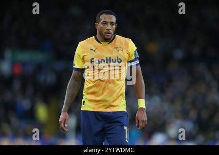 Leeds, Royaume-Uni. 07 décembre 2024. Nathaniel Mendez-Laing du comté de Derby lors du Leeds United FC vs Derby County FC Skybet EFL Championship match à Elland Road, Leeds, Angleterre, Royaume-Uni le 7 décembre 2024 Credit : Every second Media/Alamy Live News Banque D'Images