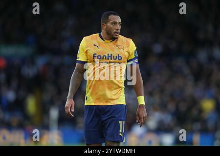 Leeds, Royaume-Uni. 07 décembre 2024. Nathaniel Mendez-Laing du comté de Derby lors du Leeds United FC vs Derby County FC Skybet EFL Championship match à Elland Road, Leeds, Angleterre, Royaume-Uni le 7 décembre 2024 Credit : Every second Media/Alamy Live News Banque D'Images