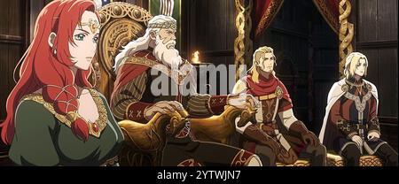 Le Seigneur des anneaux la guerre des Rohirrim Hera & Helm Banque D'Images