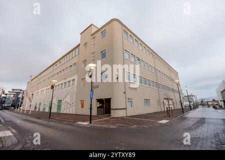 Reykjavík, Islande - 26 novembre 2024 : Reykjavík Art Museum Iceland Banque D'Images