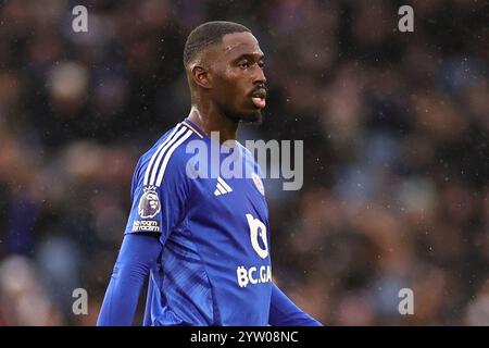 Leicester, Royaume-Uni. 08 décembre 2024. Boubakary Soumaré de Leicester City lors du match de premier League entre Leicester City et Brighton & Hove Albion au King Power Stadium de Leicester, en Angleterre. (James Holyoak/SPP) crédit : SPP Sport Press photo. /Alamy Live News Credit : SPP Sport Press photo. /Alamy Live News Banque D'Images