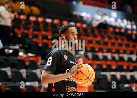 JEAN MONTERO DE VALENCE BASKET LORS D'UN MATCH DE LIGA ENDESA Banque D'Images