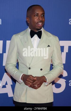 Londres, Royaume-Uni. 08 décembre 2024. Kiell Smith-Bynoe assiste aux 27e British Independent film Awards au Roundhouse. Crédit : SOPA images Limited/Alamy Live News Banque D'Images