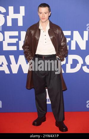 Londres, Royaume-Uni. 08 décembre 2024. Photo : Joseph Quinn assiste à la 27e cérémonie des British Independent film Awards (BIFA) au Roundhouse. Crédit : Justin Ng/Alamy Live News Banque D'Images