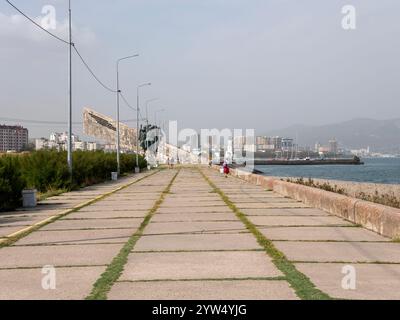 NOVOROSSIYSK RUSSIE - 02 SEPTEMBRE 2023 ensemble-mémorial Malaya Zemlya dans la ville héroïque de Novorossiysk. Banque D'Images