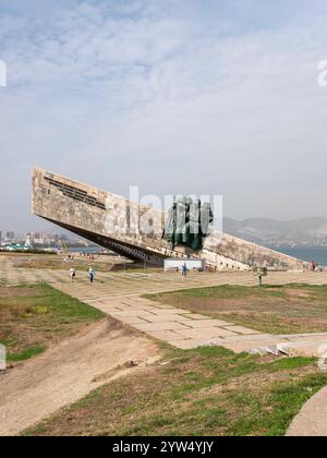 NOVOROSSIYSK RUSSIE - 02 SEPTEMBRE 2023 ensemble-mémorial Malaya Zemlya dans la ville héroïque de Novorossiysk. Banque D'Images