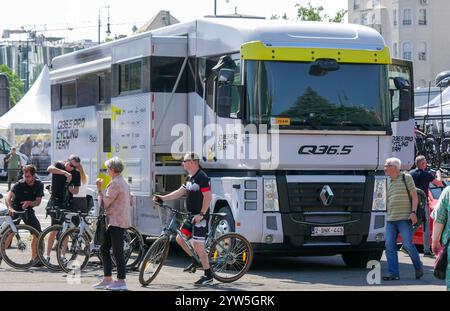 Équipe cycliste professionnelle Q36.5 Banque D'Images