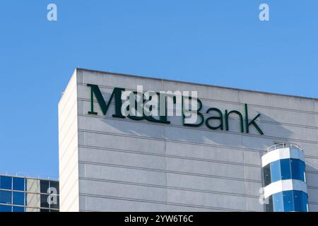 M and T Bank offcie à Buffalo, NY, États-Unis. Banque D'Images