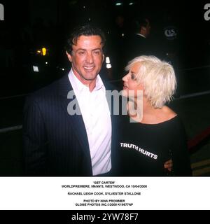 1er janvier 2011 - 'GET CARTER'. WORLDPREMIERE, MANN'S, WESTWOOD, CA 10/04/2000..RACHAEL LEIGH COOK, SYLVESTER STALLONE. (Crédit image : © Nina Prommer/ZUMA Press Wire) USAGE ÉDITORIAL SEULEMENT! Non destiné à UN USAGE commercial ! Banque D'Images