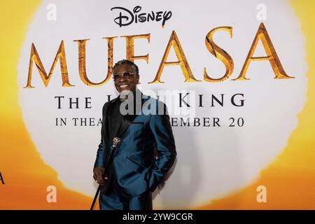 Keith David assiste à l’arrivée de la première mondiale de « MUFASA : THE LION KING » de Disney au Dolby Theater à Hollywood, CA, le 9 décembre 2024. (Photo de Corine Solberg/Sipa USA) Banque D'Images