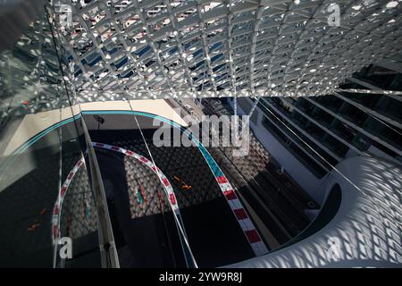 04 NORRIS Lando (gbr), McLaren F1 Team MCL38, en action lors des essais post-saison de formule 1 Abu Dhabi 2024, le 10 décembre 2024 sur le circuit de Yas Marina, à Abu Dhabi, aux Émirats arabes Unis Banque D'Images