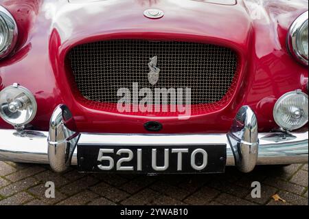 1960 Bristol 406 classique voiture de sport de luxe britannique Banque D'Images