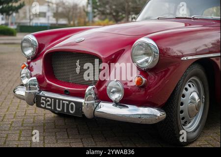 1960 Bristol 406 classique voiture de sport de luxe britannique Banque D'Images