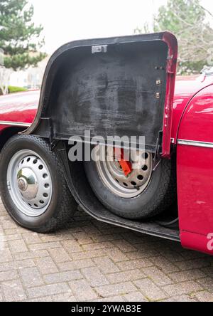 1960 Bristol 406 classique voiture de sport de luxe britannique Banque D'Images