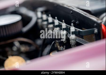 1960 Bristol 406 classique voiture de sport de luxe britannique Banque D'Images