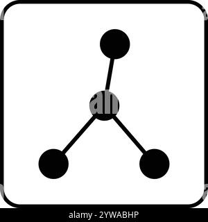 Formule entrante, étiquette de molécules, molécules de formule, structure chimique, molécules de cellules, formule chimique structurelle Illustration de Vecteur