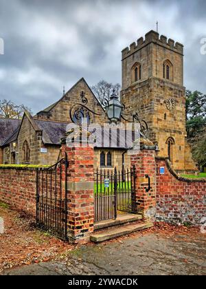 Royaume-Uni, Yorkshire du Nord, Thirsk, Sowerby, église St Oswald. Banque D'Images