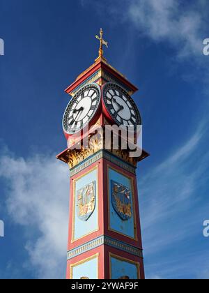 Royaume-Uni, Dorset, Weymouth, Jubilee Clock Tower. Banque D'Images