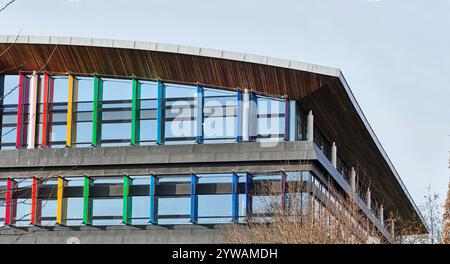 Maxwell Centre, Cavendish Laboratory, Université de Cambridge, West Cambridge site, Angleterre. Banque D'Images