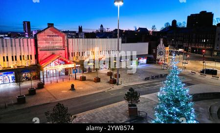 Centre commercial Stockport Merseyway Banque D'Images
