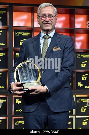 Bruxelles, Belgique. 10 décembre 2024. Rudi de Winter, PDG de X-Fab, photographié lors de la cérémonie de remise des prix de l'entreprise de l'année (30e édition) et du Prix du Gouvernement flamand pour le Scale-Up de l'année, mardi 10 décembre 2024, à Bruxelles. BELGA PHOTO ERIC LALMAND crédit : Belga News Agency/Alamy Live News Banque D'Images