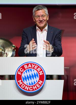 Munich, Allemagne. 08 décembre 2024. Lors de l'Assemblée générale annuelle du FC BAYERN Muenchen au BMW Park Munich, le 8 décembre 2024, saison 2024/2025, photographe : ddp images/STAR-images crédit : ddp Media GmbH/Alamy Live News Banque D'Images