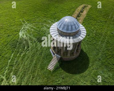 John Fuller's Rotunda Temple, Brightling Park, East Sussex Banque D'Images