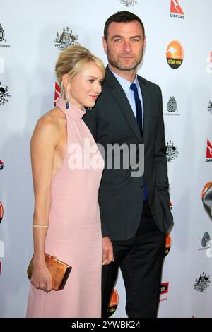 LOS ANGELES, CA - 12 JANVIER : Naomi Watts, Liev Schreiber au G'Day USA 2013 Los Angeles Black Tie Gala au JW Marriott le 12 janvier 2013 à Los Angeles, Californie. (Crédit image : © Nina Prommer/ZUMA Press Wire) USAGE ÉDITORIAL SEULEMENT! Non destiné à UN USAGE commercial ! Banque D'Images