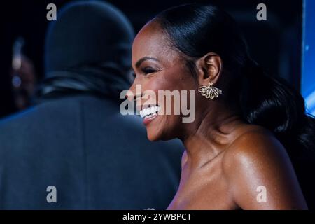 Londres, Royaume-Uni. 10 décembre 2024. Tika Sumpter photographié lors de la première britannique de Sonic the Hedgehog 3. Photo de Julie Edwards./Alamy Live News Banque D'Images