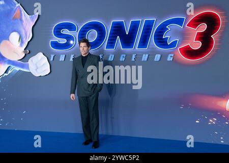 Londres, Royaume-Uni. 10 décembre 2024. Photo : James Marsden assiste à la première britannique de Sonic the Hedgehog 3 au Cineworld, Leicester Square. Crédit : Justin Ng/Alamy Live News Banque D'Images