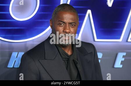 Londres, Royaume-Uni. 10 décembre 2024. Idris Elba assiste à la première britannique de « Sonic the Hedgehog 3 » au Cineworld Leicester Square à Londres. Crédit : SOPA images Limited/Alamy Live News Banque D'Images