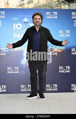 Rome, Italie. 11 décembre 2024. Rome : Meridiem de l'hôtel. Photocall film « vous et moi avons besoin de parler ». Sur la photo : Leonardo Pieraccioni crédit : Agence photo indépendante/Alamy Live News Banque D'Images