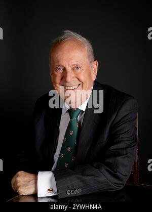 Gyles Brandret au Oldie Literary Lunch 10/12/24 Banque D'Images